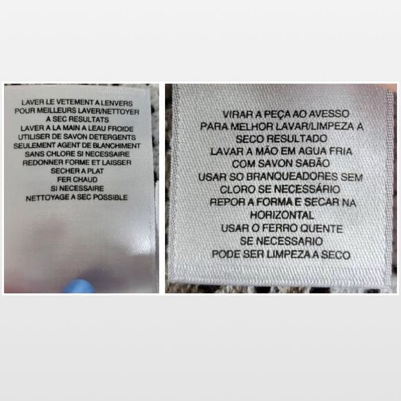 Jones New York XL Tan Striped Knit Sweater - Picture 16 of 16